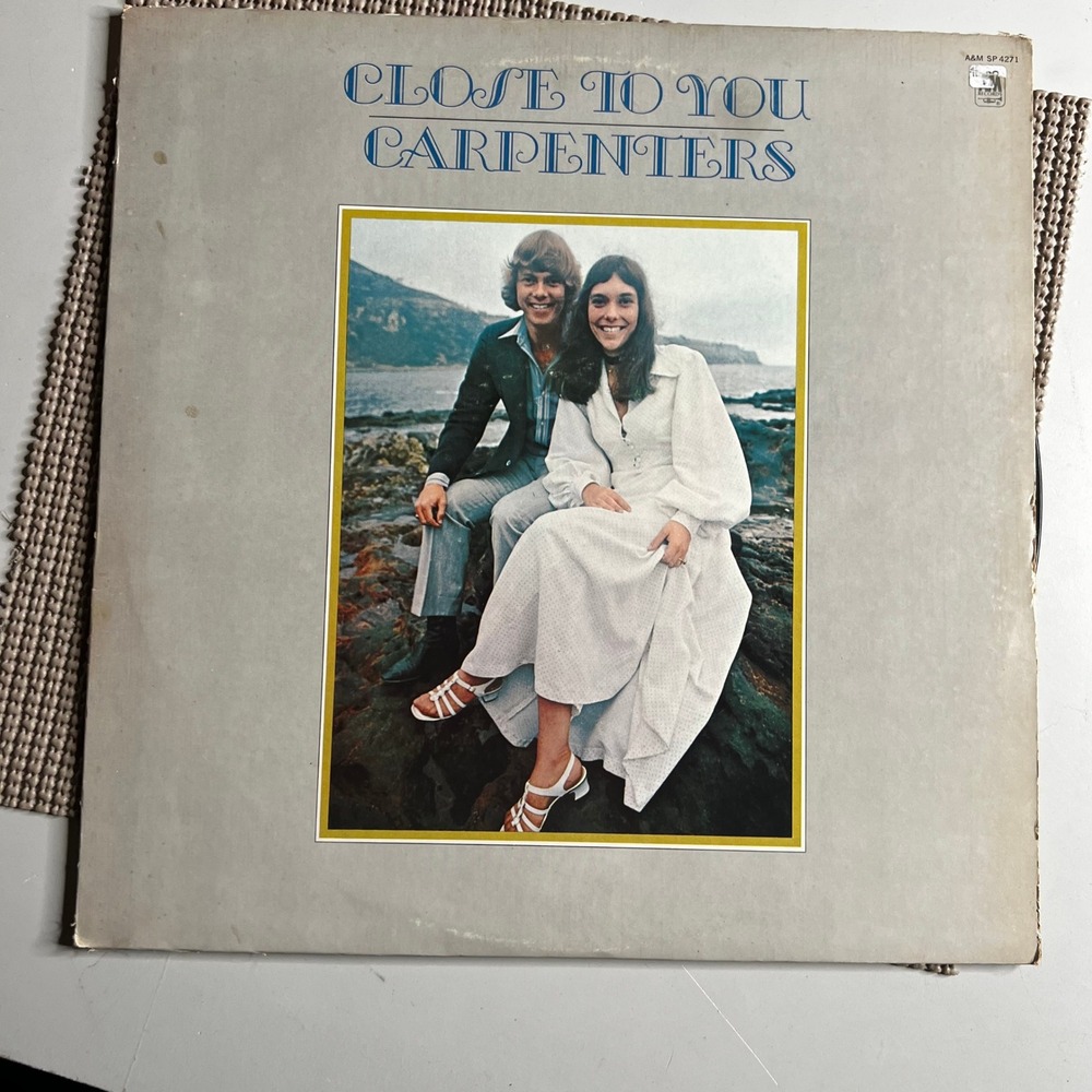 Carpenters Close To You Vinyl LP Record Album A&M SP 4271 1970 Pop‎ Rock